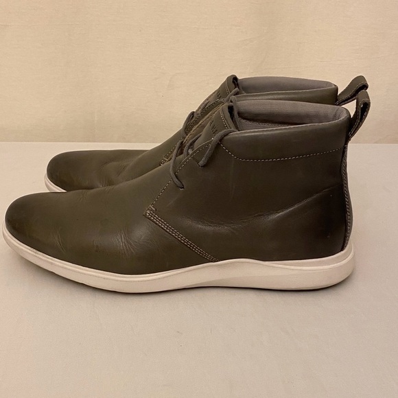 Cole Haan Men's Grand Plus Essex Chukka Boots Shoes Gray Lace Up Size 11.5 - Picture 11 of 12